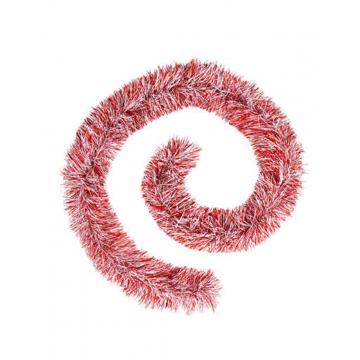 Γιρλάντα Tinsel κόκκινο λευκό Φ8Η200cm