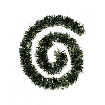 Γιρλάντα Tinsel πράσινη σκ. Φ6Η100cm