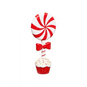 Γλειφιτζούρι Candy με βάση cupcake 12x7,5x27,8cm