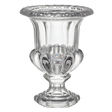 Artekko Urn Διακοσμητικό Βάζο Γυάλινο Διάφανο (20x20x26)cm