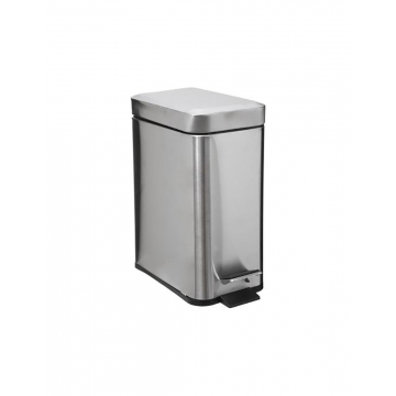 Κάδος απορ.μακρ/νος ματ inox 14,5Χ28,2Χ30,5εκ.  5lt