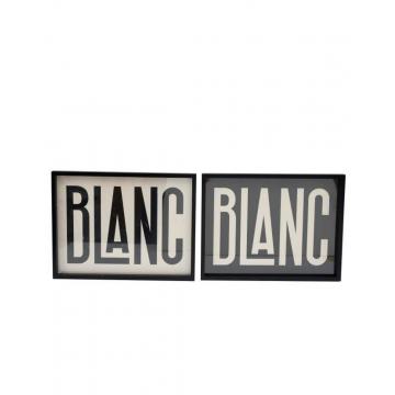 Κάδρο Blanc 2σχ.40Χ30