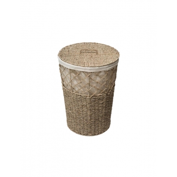 Καλάθι απλύτων seagrass Φ38Χ52