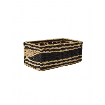 Καλάθι ψάθινο black rush 26X13X10