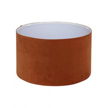 Καπέλο φωτιστικού πτυσ.βελουτε  Terracotta 40x23cm