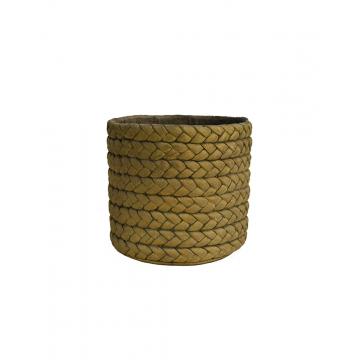 Κασπώ κεραμ.light rattan καφέ χρ.19Χ17