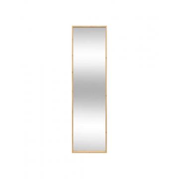 Καθρέπτης με κορνίζα mdf φυσικό 35x125,3cm