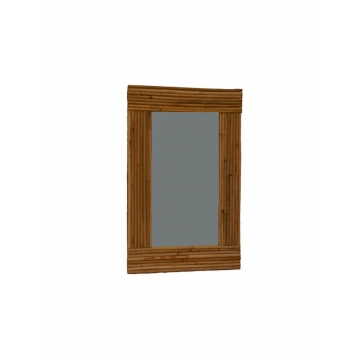 Καθρέπτης rattan 50Χ32