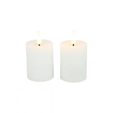 Κερί LED λευκό outdoor σ/2 Φ5Η9cm