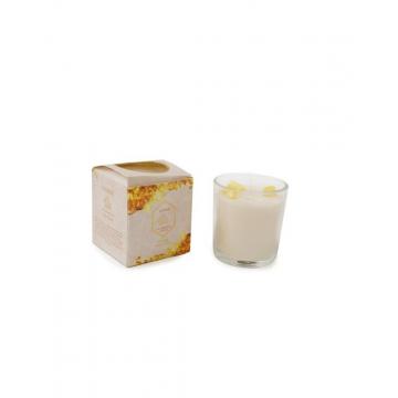 Κερί σε ποτήρι 7Χ7,5 citrine