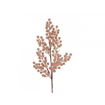 Κλαδί champagne gold Berries H65 cm