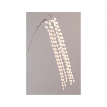 Κλαδί λευκά πον πον Η110cm
