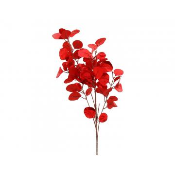 Κλαδί με κόκκινα φύλλα Η88cm