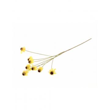 Κλαδί "Rudbeckia" κίτρινο H87cm
