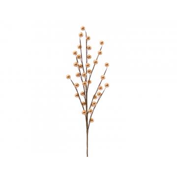 Κλαδί χρυσό berries H45cm