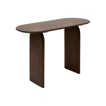 Κονσόλα ξύλινη μαύρη110 x 45 x  77 cm