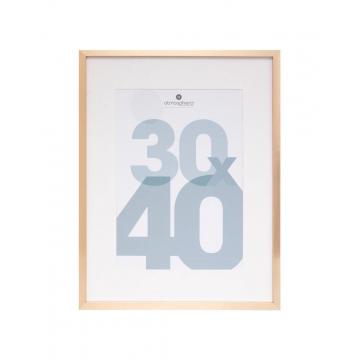 Κορνίζα ξυλ.χρυσό 30Χ40 για φωτο 20Χ30