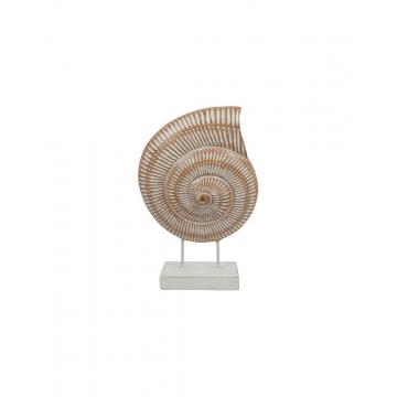 Κοχύλι σε σταντ ξυλ. 31x10,5x47cm
