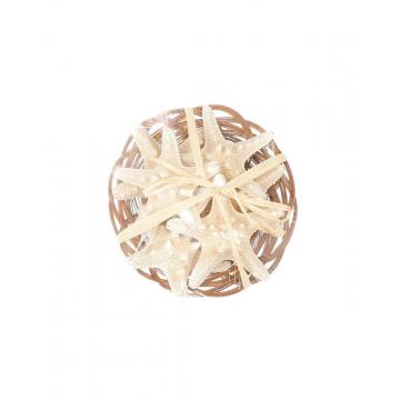Κοχύλια σε καλάθι 6pcs Φ15cm