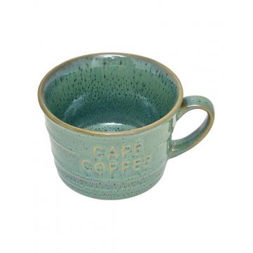 Κούπα "COFFEE" πράσινο 12,2x6,2x10cm