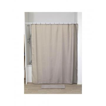 Κουρτίνα μπάνιου Polyester 180Χ200 diamond αν.καφέ