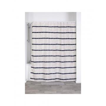 Κουρτίνα μπάνιου Polyester 180Χ200 manureva stripes