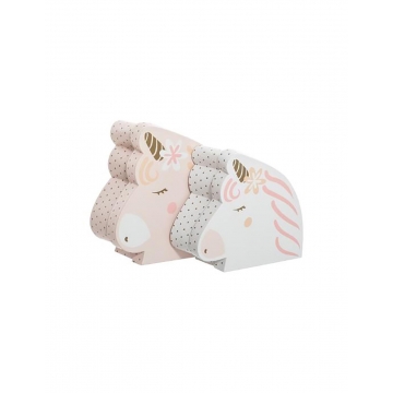Κουτί χάρτινο σχ.μονόκερος σετ 2 (20Χ17.5+22.7Χ20.4)
