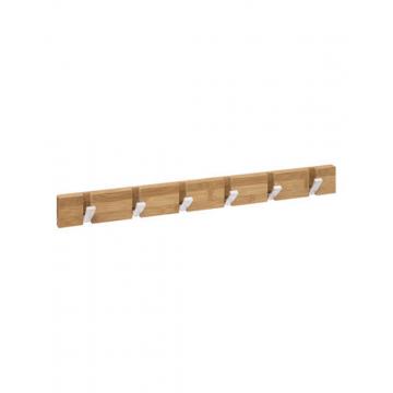 Κρεμάστρα τοίχου Bamboo/αλουμίνιο 59,5x6x2cm