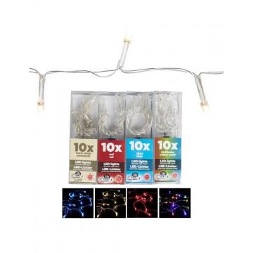 Λαμπάκια μπαταρίας X10LED διαφ.