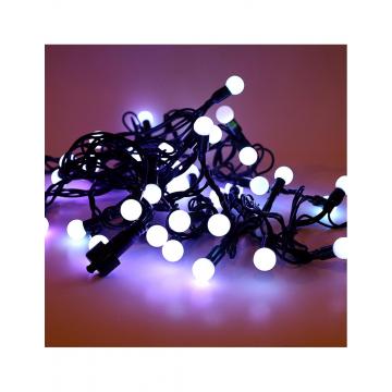 Λαμπάκια μπίλιες Χ40LED μετ.flash, 4M