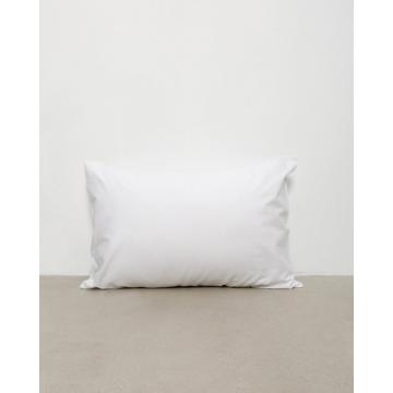 Λευκή Απλή Ξενοδοχειακή Μαξιλαροθήκη Peak 52x72cm 52x72cm Άσπρο
