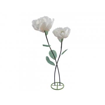 Λουλούδια Magnolia λευκό σε βάση 50x160cm