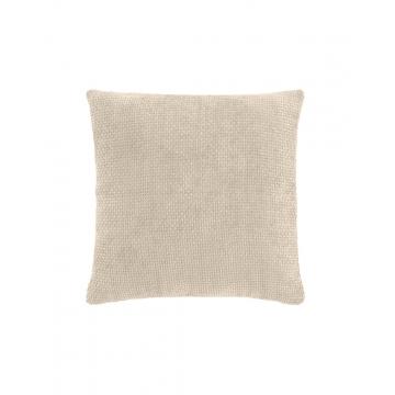 Μαξιλάρι chenille velvet μπεζ 45x45cm