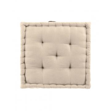 Μαξιλάρι matress βαμβ.50Χ50Χ10 μπεζ