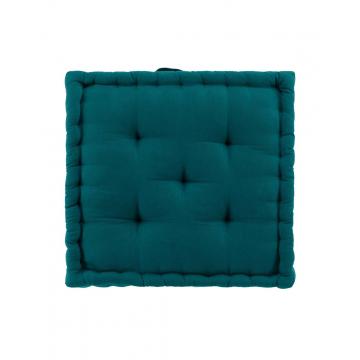 Μαξιλάρι matress βαμβ.50Χ50Χ10 πράσινο σκούρο