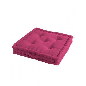 Μαξιλάρι matress βαμβ.60Χ60Χ10 φούξια