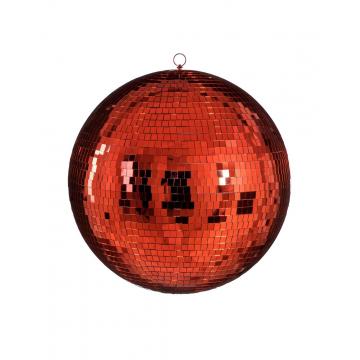 Μπάλα disco mirror κόκκινη 50εκ.
