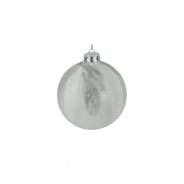 Μπάλα γυαλ.marble ρίγες Φ10cm