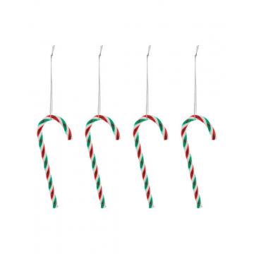 Μπαστουνάκια multicolor σετ4τμχ 12cm