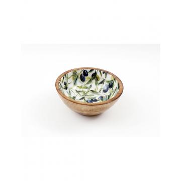 Μπωλ  mango enamel OLIVE Φ17,5cm