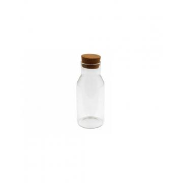Μπουκάλι γυάλ. καπάκι φελλός 900ml/9x21CM