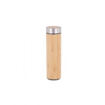 Μπουκάλι θερμός bamboo effect 500ml 15x21,6cm