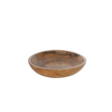 Πιατέλα σερβ.mango καφέ vintage Φ45 Η9cm