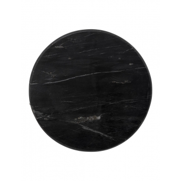 Πιατέλα marble μαύρο Φ30