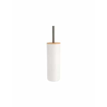 Πιγκάλ πλαστικό λευκό με bamboo 9x37,2cm