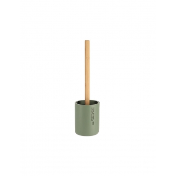 Πιγκάλ polyresin χακί με bamboo 10.4x36cm