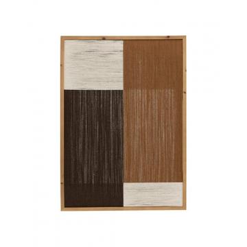 Πίνακας "Black&Brown Fabric" 50x70cm
