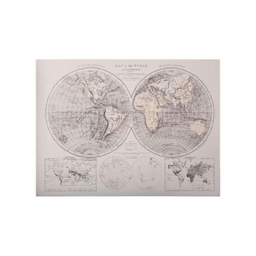 Πίνακας καμβάς WORLD 58,2X78
