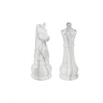 Πιόνια σκάκι/2σχέδια marble effect 10,5x26,5cm