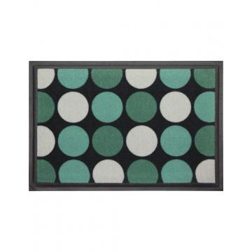 Ποδόμακτρο TURQUOISE κύκλοι 40x60cm